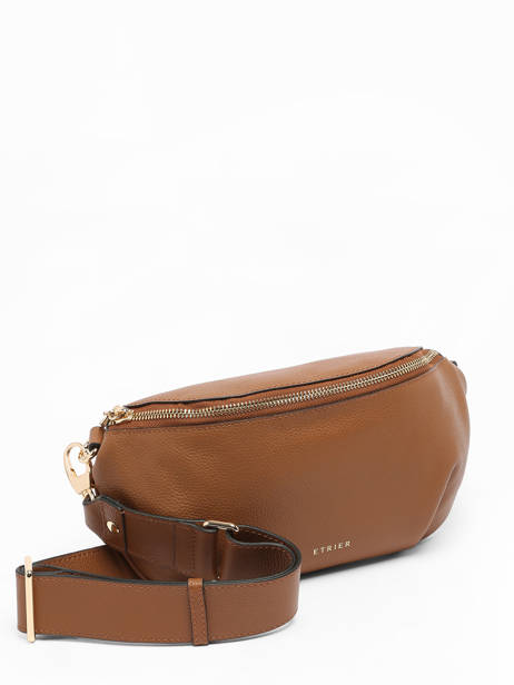 Sac Banane M Tradition Cuir Etrier Beige tradition ETRA022M vue secondaire 2