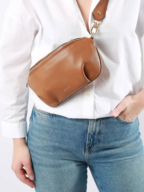 Sac Banane M Tradition Cuir Etrier Beige tradition ETRA022M vue secondaire 1