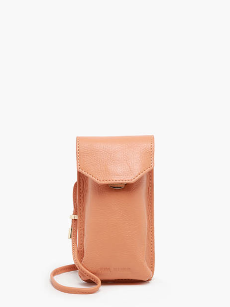 Etui Téléphone Eva Art Déco Cuir Paul marius Marron la suite art deco EVAART