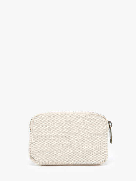Porte-monnaie Jute Hindbag Beige jute JU vue secondaire 2
