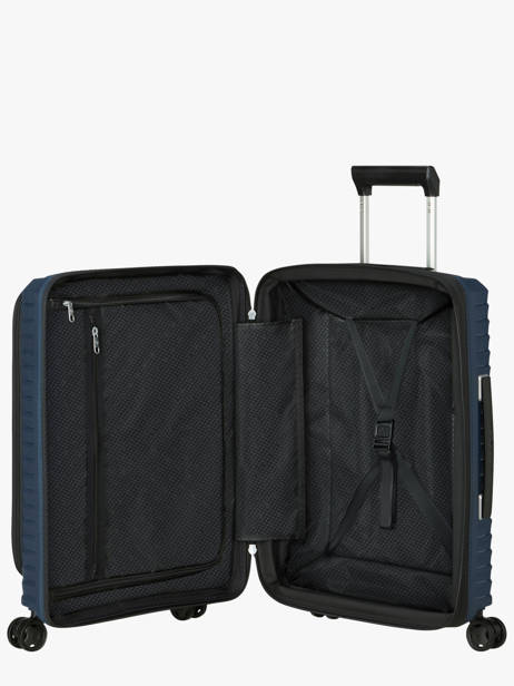Valise Cabine Extensible Samsonite Bleu upscape KJ1007 vue secondaire 4