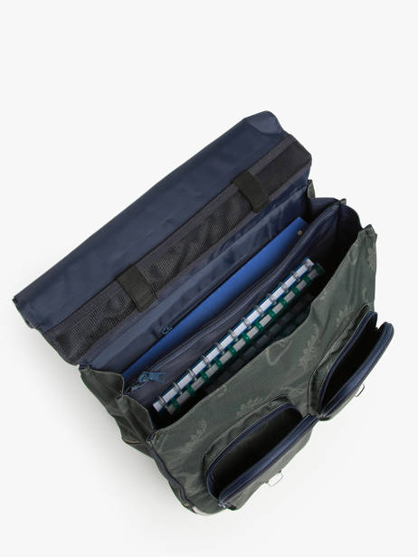 Cartable à Roulettes 2 Compartiments Tann's Vert les fantaisies g 43277 vue secondaire 3