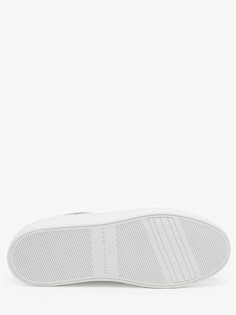 Sneakers En Cuir Tommy hilfiger Blanc women 82100F6 vue secondaire 4