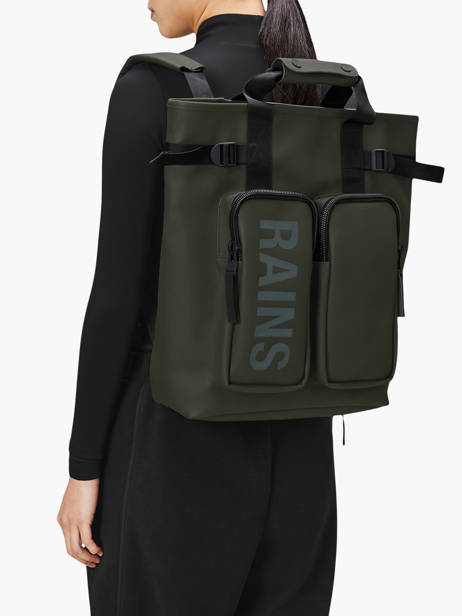 Texel Tote Backpack - Sac à Dos Rains Vert city 14240 vue secondaire 1