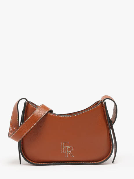 Sac Bandoulière Foudre Cuir Etrier Marron foudre EFOD089S