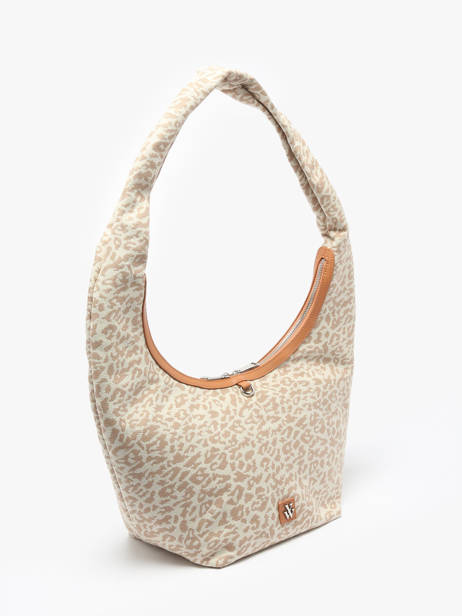 Sac Porté épaule Leopard Polyester Vanessa wu Beige leopard MA0130 vue secondaire 2