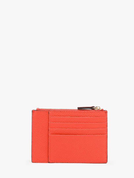 Porte-cartes Zippé L Ninon Cuir Lancel Orange ninon A10537 vue secondaire 2