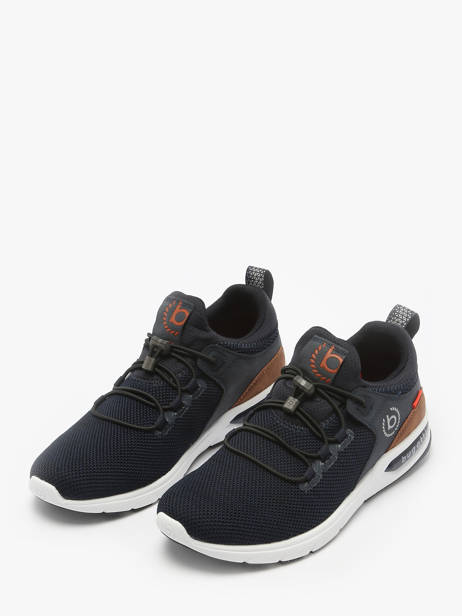 Sneakers Numbis En Cuir Bugatti Bleu men 34265860 vue secondaire 2