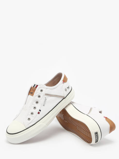 Sneakers Mustang Blanc women 1272402 vue secondaire 3