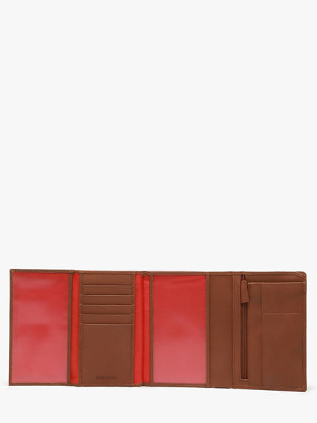 Portefeuille Austin Cuir Serge blanco Marron austin AST21121 vue secondaire 2