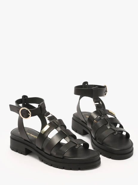 Sandales Tobo En Cuir Les tropeziennes Noir women TOBO vue secondaire 1