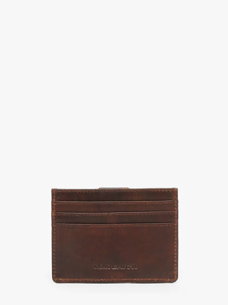 Porte-cartes Cuir Maverick Marron the original MAVTO052