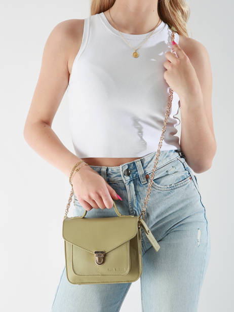 Sac Bandoulière La Suite Cuir Paul marius Vert la suite GEOX2SUI vue secondaire 1