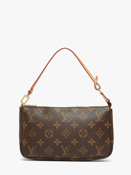 Mini-sac D'occasion Pouch Monogrammé Louis vuitton Marron second life 1363087