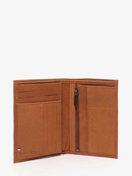 Portefeuille Oil Cuir Etrier Marron oil EOIL271 vue secondaire 1