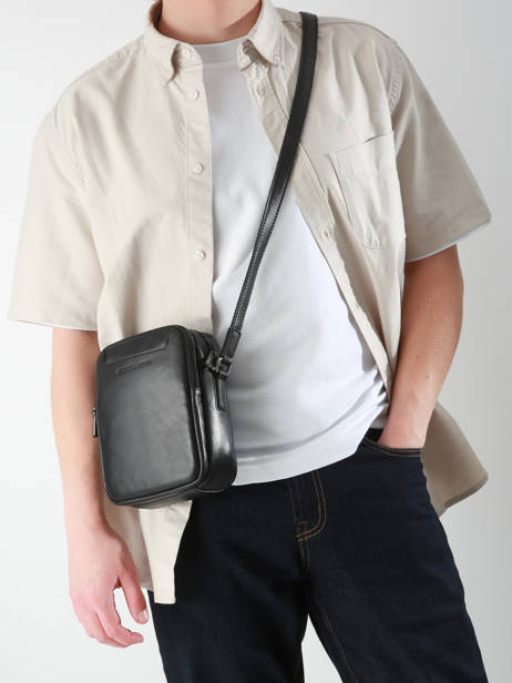 Sac Bandoulière Arthur & aston Noir leon 8 vue secondaire 1