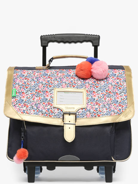 Cartable à Roulettes 2 Compartiments Tann's Multicolore les fantaisies f 42265