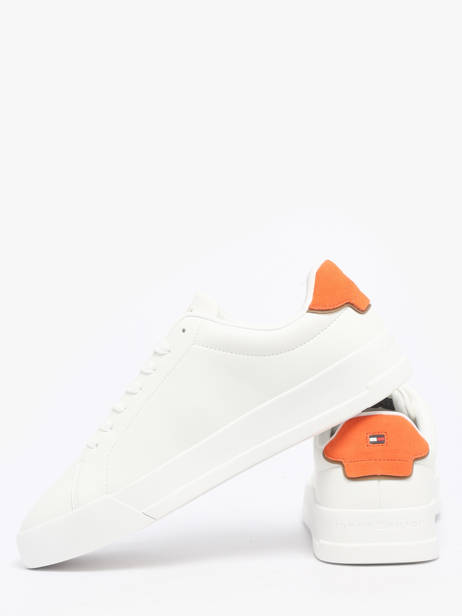 Sneakers En Cuir Tommy hilfiger Blanc men 53670K6 vue secondaire 3