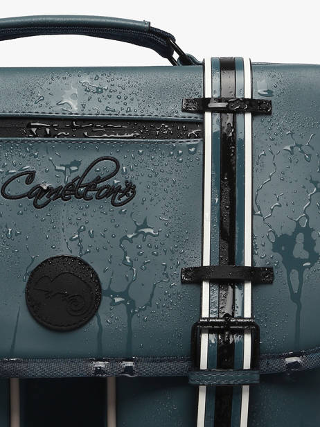 Cartable Vintage North Cameleon Bleu vintage north CA38 vue secondaire 6