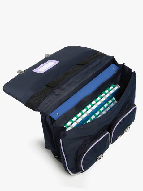 Cartable Tann's Bleu les fantaisies f 44274 vue secondaire 3