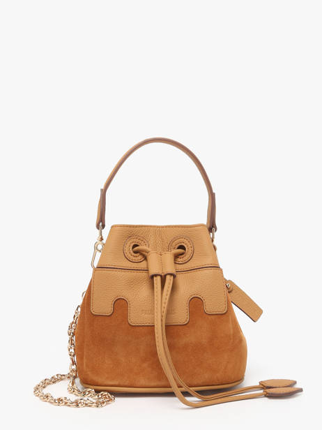 Sac Bandoulière La Suite Cuir Paul marius Marron la suite CAPUXSUI