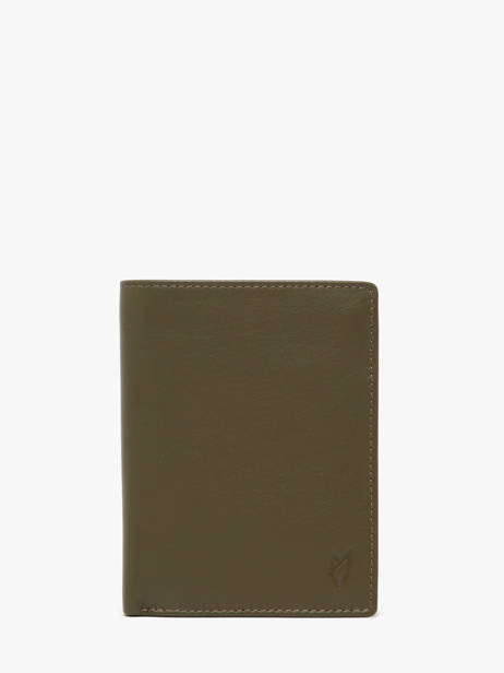 Portefeuille Smooth Cuir Yves renard Vert smooth 15418