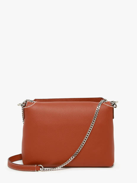 Sac Bandoulière Ninon Cuir Lancel Rouge ninon A13782 vue secondaire 5