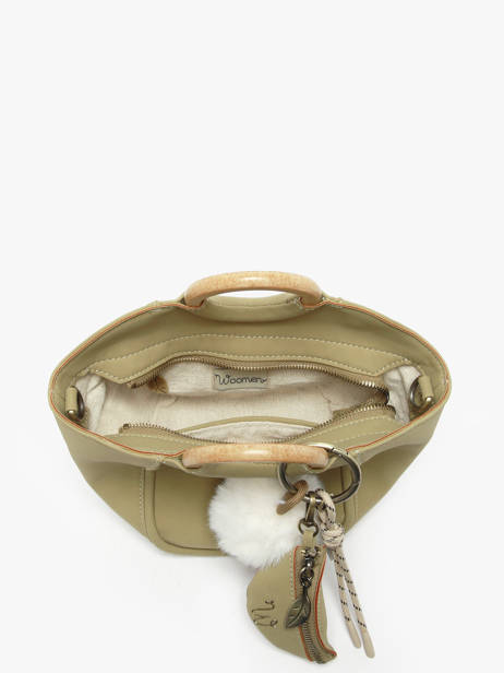 Sac Bandoulière S Crocus Woomen Vert crocus WCRO33 vue secondaire 3