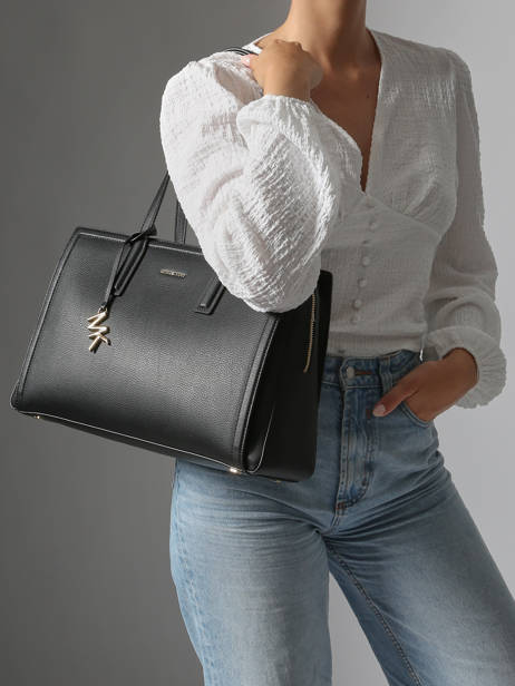 Sac à Main Laila Cuir Michael kors Noir laila S5G9IT2L vue secondaire 1