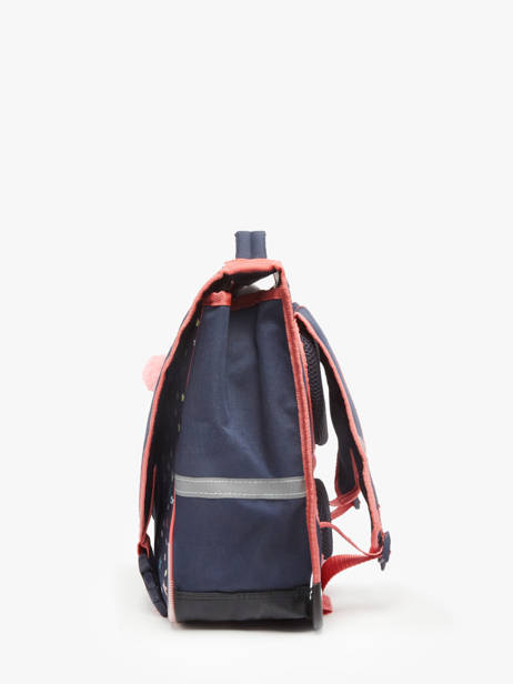 Cartable 1 Compartiment Milky kiss Bleu fantasy fables 3700523 vue secondaire 2