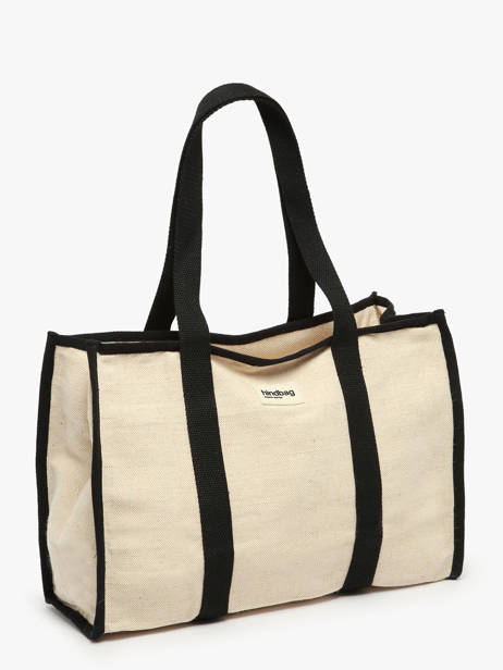 Sac Porté épaule Jute Jute Hindbag Beige jute JU vue secondaire 2