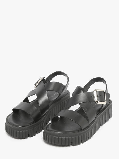 Sandales En Cuir Tamaris Noir women 44 vue secondaire 1