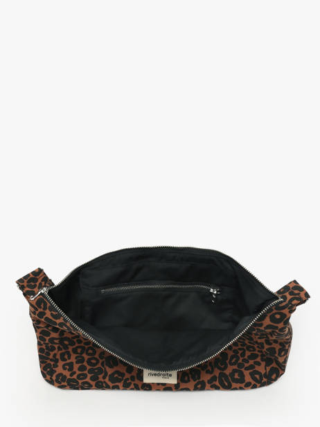 Le Sac Crossbody Mini Charlot Coton Recyclé Rivedroite Marron wild tribe MCHARWIL vue secondaire 3