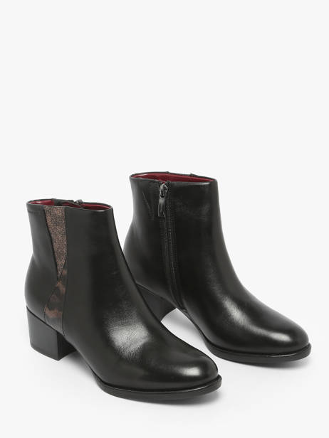 Bottines à Talon En Cuir Tamaris Noir women 45 vue secondaire 2