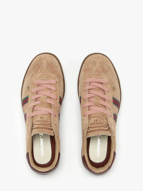 Sneakers En Cuir Coolway Marron women 7613293 vue secondaire 4