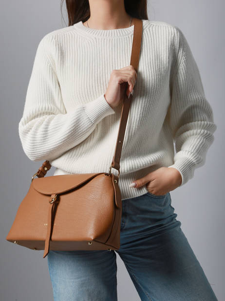 Sac Porté épaule Dune Gaia Cuir Lancaster Beige dune gaia 104 vue secondaire 1