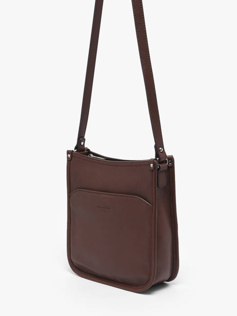 Sac Bandoulière Confort Cuir Hexagona Marron confort 466120 vue secondaire 2