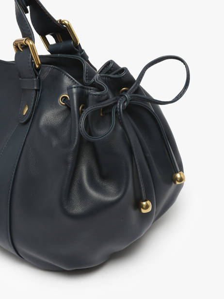 Sac Porté épaule Icone Cuir Gerard darel Bleu icone DZS01410 vue secondaire 3