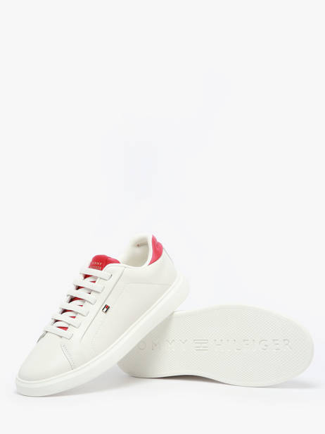 Sneakers En Cuir Tommy hilfiger Blanc women 89480GI vue secondaire 2