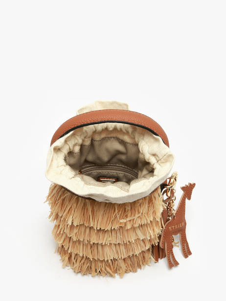 Sac Bandoulière Xs King Etrier Beige king EKIN183X vue secondaire 5