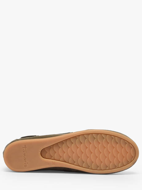Chaussures Bateau En Cuir Tamaris Vert women 44 vue secondaire 4