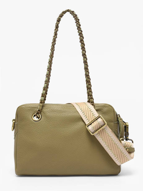 Sac Porté épaule Vintage Cuir Mila louise Beige vintage 3889C1 vue secondaire 4