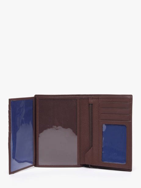 Portefeuille L Vertical Zippé Charles Cuir Le tanneur Marron charles TCHA3312 vue secondaire 2