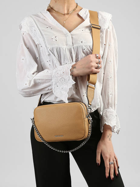 Sac Bandoulière Bryant Cuir Michael kors Beige bryant S5SYTC5L vue secondaire 1