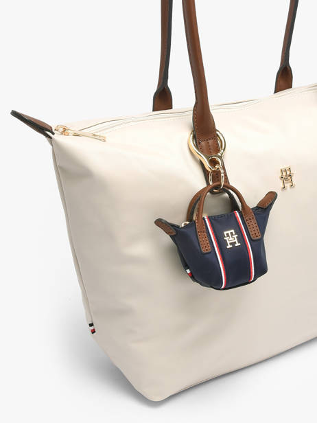 Porte-clefs Tommy hilfiger Bleu popette AW18564 vue secondaire 2