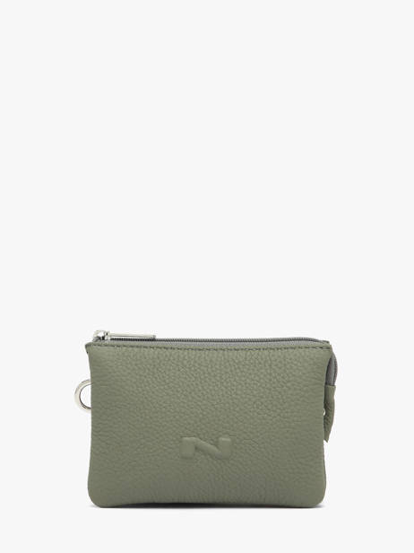 Porte-monnaie 2 Compartiments Original N Cuir Nathan baume Vert original n 302N