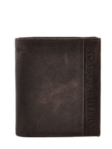 Porte-monnaie Diego Cuir Arthur & aston Marron diego 1438-771