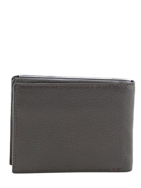 Portefeuille Caviar Cuir Crinkles Marron caviar 14072 vue secondaire 2