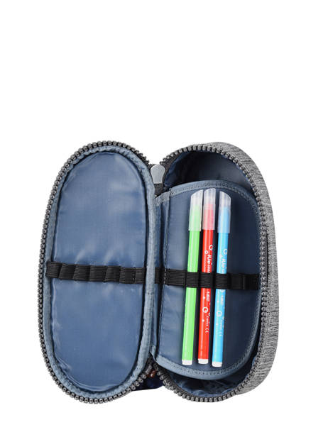 Trousse 1 Compartiment Back To School / Pbg Kipling Gris back to school / pbg PBG12908 vue secondaire 1