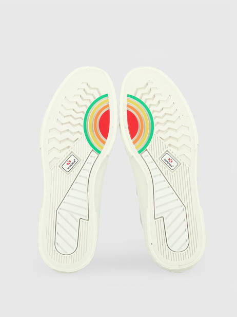 Sneakers 2696 Stripe Superga Blanc women S2115UW vue secondaire 4